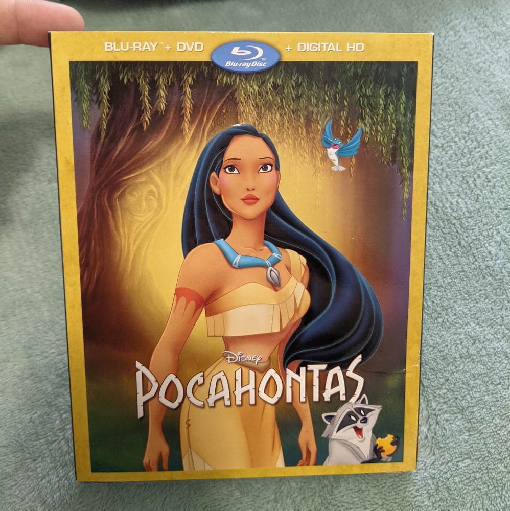 Pocahontas Blu-Ray + DVD + digital HD